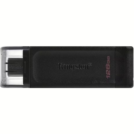 Флеш накопичувач USB KINGSTON DT70, 128GB, Type-C, USB 3.2