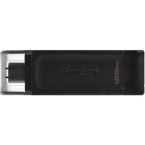 Флеш накопичувач USB KINGSTON DT70, 128GB, Type-C, USB 3.2