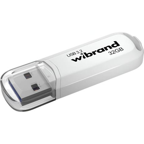 Флеш накопичувач USB Wibrand Marten, USB 3.2 Gen1, 32GB, White