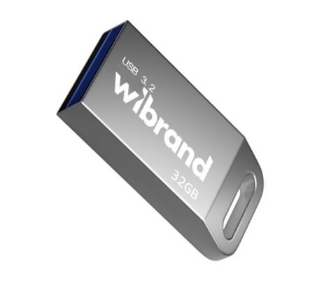 Флеш накопичувач USB Wibrand Ant, USB 3.2 Gen1, 32GB, Silver