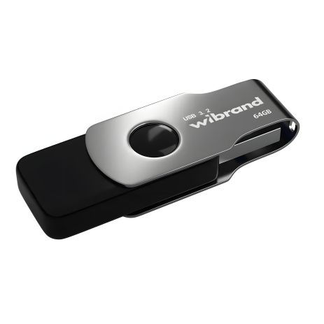 USB 3.2 Gen1 Lizard 64GB Black Wibrand Флеш-накопитель