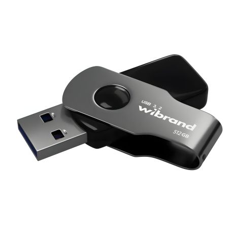 Wibrand 512GB USB 3.2 Gen1 Black Флеш-накопитель Lizard