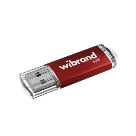 Флеш накопичувач USB Wibrand Cougar, USB 2.0, 8GB, Red