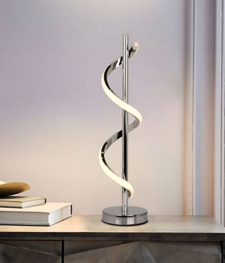 Світильник настільний світлодіодний TD2014, Хром