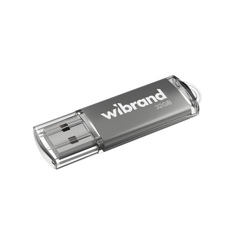 Флеш накопичувач USB Wibrand Cougar, USB 2.0, 32GB, Silver Флеш накопичувач USB Wibrand Cougar, USB 2.0, 32GB, Silver