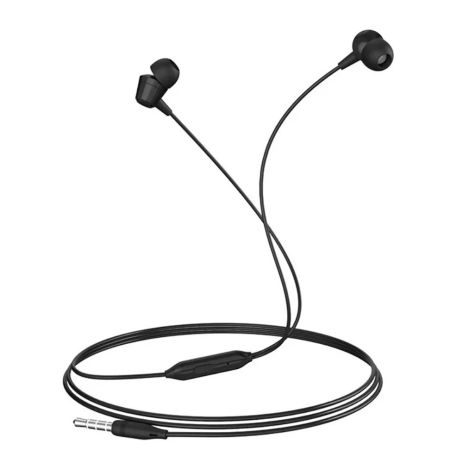 Дротові вакуумні навушники Borofone BM20, 3.5mm, 1.2m, Чорний