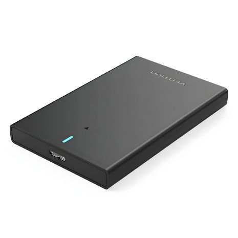 Зовнішній корпус для диска Vention 2.5 Inch SATA HDD Enclosure (USB 3.0 Micro-B) Black (KPAB0) Зовнішній корпус для диска Vention 2.5 Inch SATA HDD Enclosure (USB 3.0 Micro-B) Black (KPAB0)