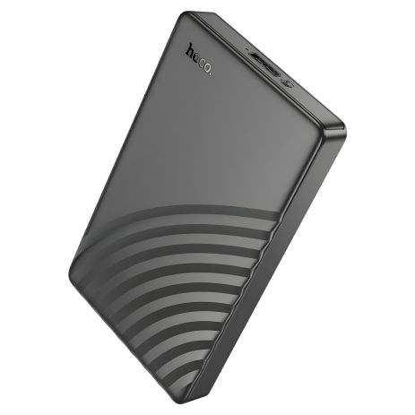 Виносна кишеня для SSD HOCO HB46, USB3.0, SATA 2.5", Black Виносна кишеня для SSD HOCO HB46, USB3.0, SATA 2.5", Black