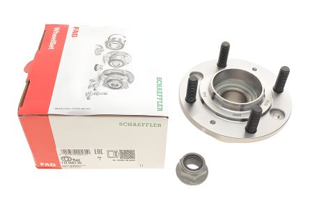 Комплект підшипника маточини VOLVO V40, MITSUBISHI SPACE, MITSUBISHI CARISMA, FAG (713660120) - Тип 1