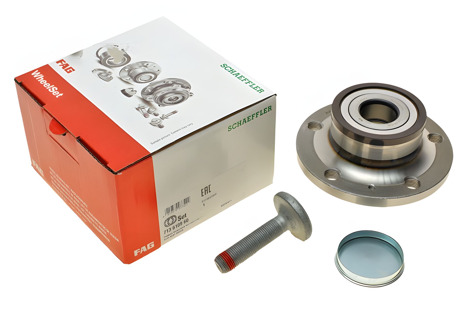 Комплект подшипника ступицы для AUDI (FAW), SKODA (SVW), VW (FAW) от FAG (713610960) Комплект подшипника ступицы для AUDI (FAW), SKODA (SVW), VW (FAW) от FAG (713610960)
