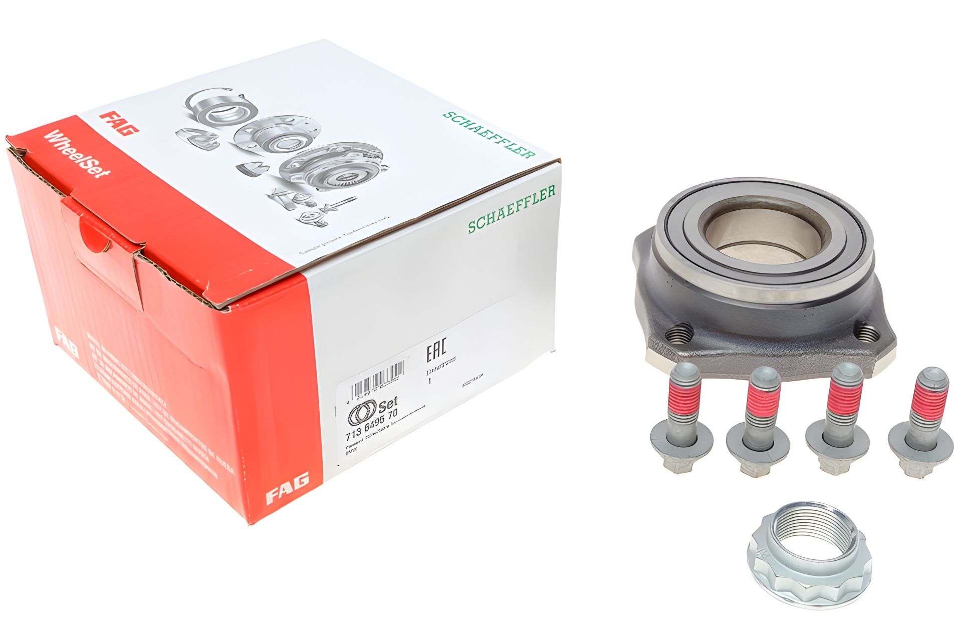 Комплект ступичного подшипника для BMW X4, BMW X3, FAG (713649570) Комплект ступичного подшипника для BMW X4, BMW X3, FAG (713649570)