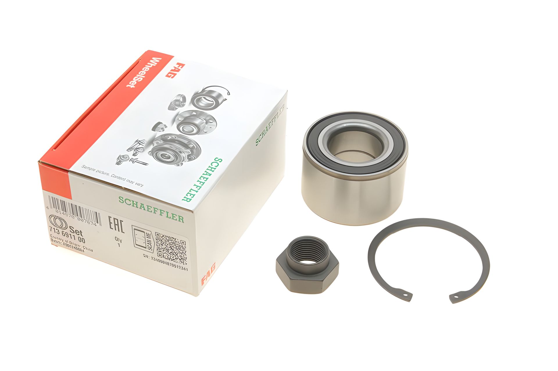 Комплект ступичных подшипников для LADA GRANTA, LADA KALINA, LADA PRIORA, FAG (713691100) Комплект ступичных подшипников для LADA GRANTA, LADA KALINA, LADA PRIORA, FAG (713691100)