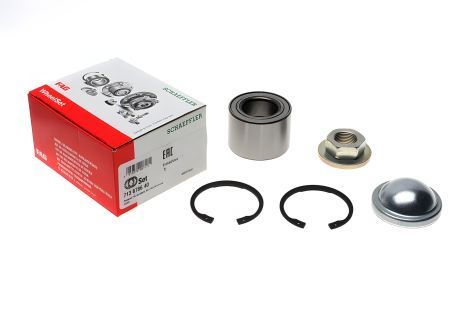 MAZDA 2 комплект підшипника маточини, FORD FOCUS, FORD FIESTA, FAG (713678640)