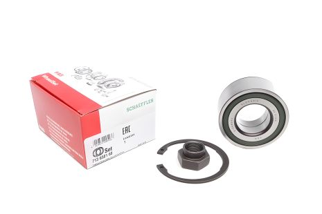 Комплект ступичного подшипника для CITROËN ZX, PEUGEOT 205, PEUGEOT 306, FAG (713650160)