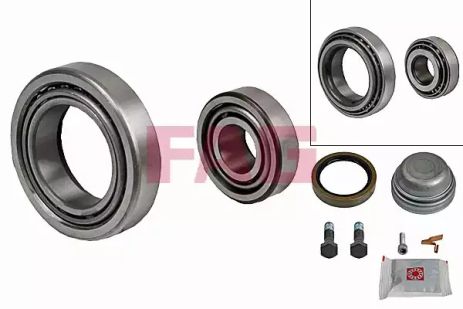 Комплект подшипника ступицы MERCEDES-BENZ E-CLASS, MERCEDES-BENZ CABRIOLET, MERCEDES-BENZ SL, FAG (7136