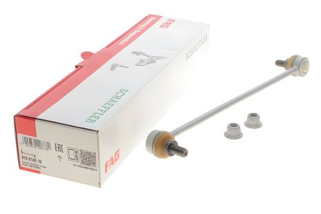 Стабилизаторная тяга/стойка для MAZDA 2 и FORD FIESTA, FAG (818014610) Стабилизаторная тяга/стойка для MAZDA 2 и FORD FIESTA, FAG (818014610)