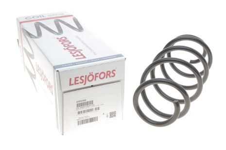 Пружина подвески передн. SKODA OCTAVIA, VW GOLF, Lesjofors (4095080)