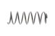 Передняя подвесочная пружина VW PASSAT, Lesjofors (4095021)