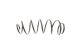 Пружина подвески SMART FORTWO, Lesjofors (4086006)