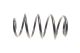 Подвесная пружина для SEAT ALTEA, AUDI A3, VW TOURAN, LESJOFORS (4082929)