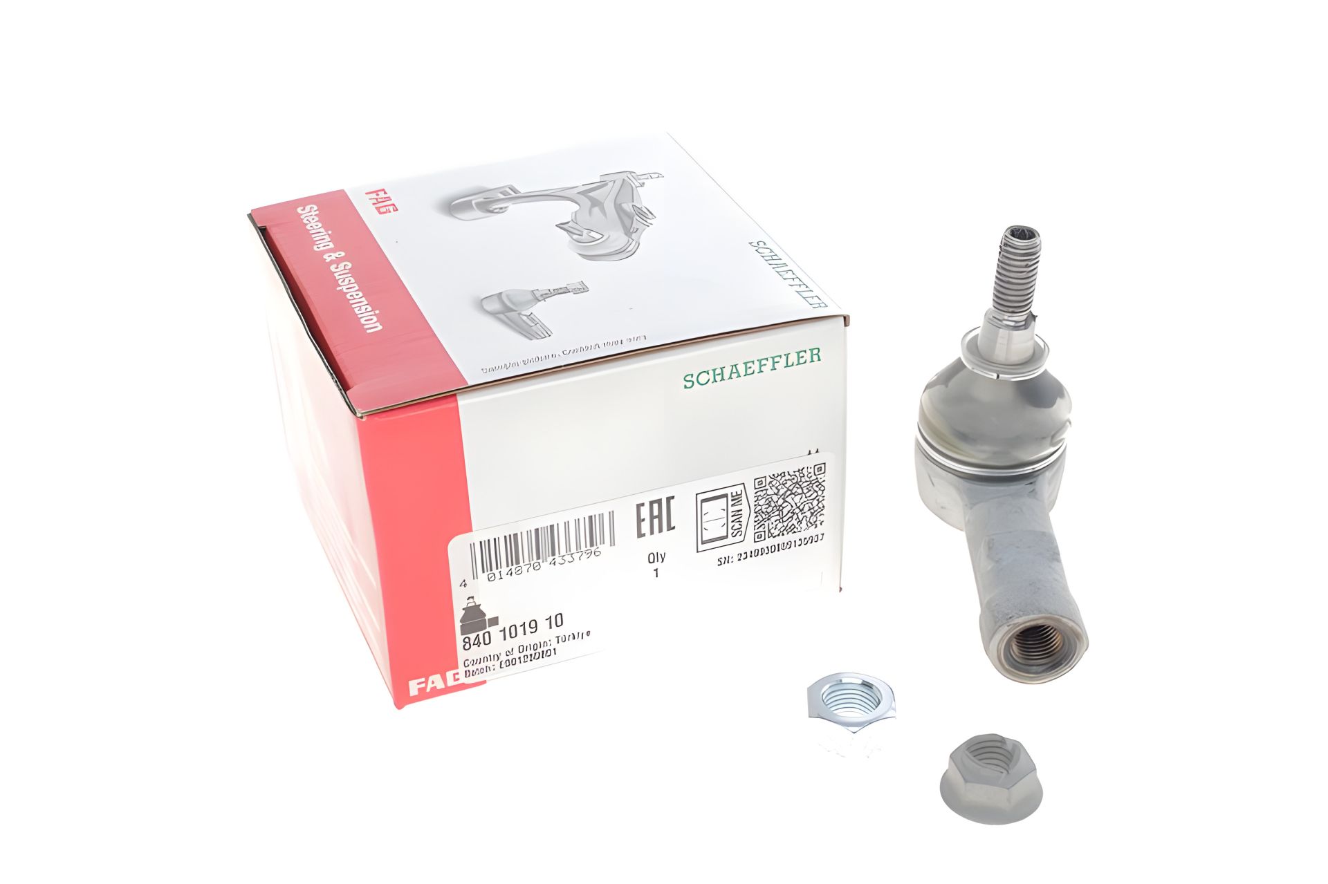 Рулевой наконечник для MITSUBISHI COLT, SMART FORFOUR, модель FAG (840101910) Рулевой наконечник для MITSUBISHI COLT, SMART FORFOUR, модель FAG (840101910)