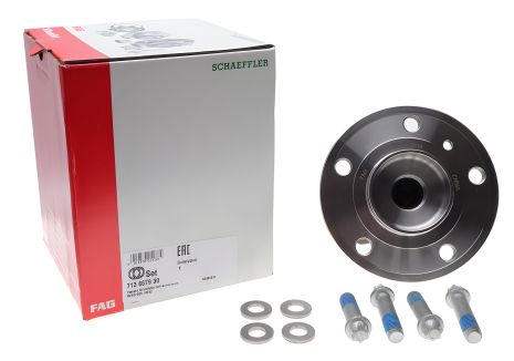 Комплект подшипников ступицы MERCEDES-BENZ B/A-CLASS, FAG (713667930)