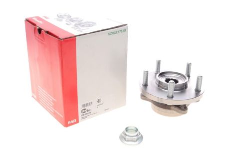 Комплект підшипника маточини колеса HYUNDAI i30, KIA PRO, KIA CEE'D, FAG (713626810)