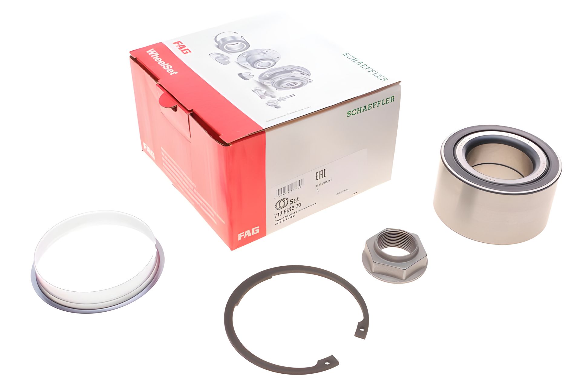 MERCEDES-BENZ VITO, MERCEDES-BENZ VIANO комплект підшипника маточини колеса, FAG (713668220) MERCEDES-BENZ VITO, MERCEDES-BENZ VIANO комплект підшипника маточини колеса, FAG (713668220)