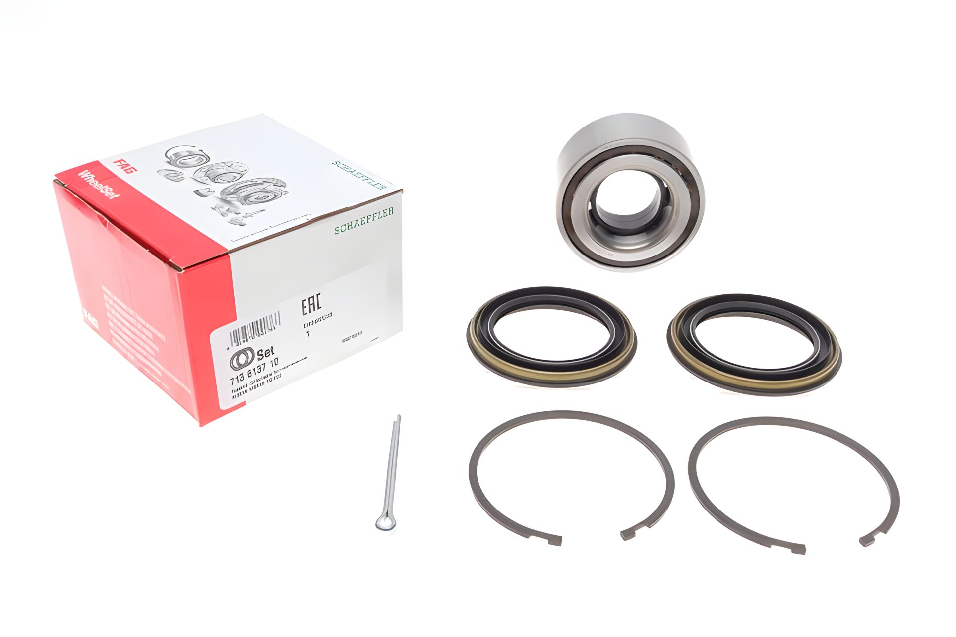 Підшипник маточини колеса комплект NISSAN AVENIR, NISSAN PRIMERA, NISSAN PINTARA, FAG (713613710) Підшипник маточини колеса комплект NISSAN AVENIR, NISSAN PRIMERA, NISSAN PINTARA, FAG (713613710)