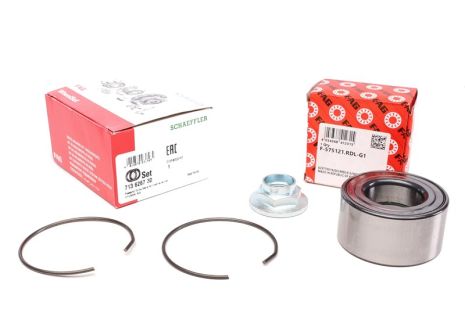 Комплект подшипника ступицы колеса KIA RIO, HYUNDAI i20, HYUNDAI ACCENT, FAG (713626730)