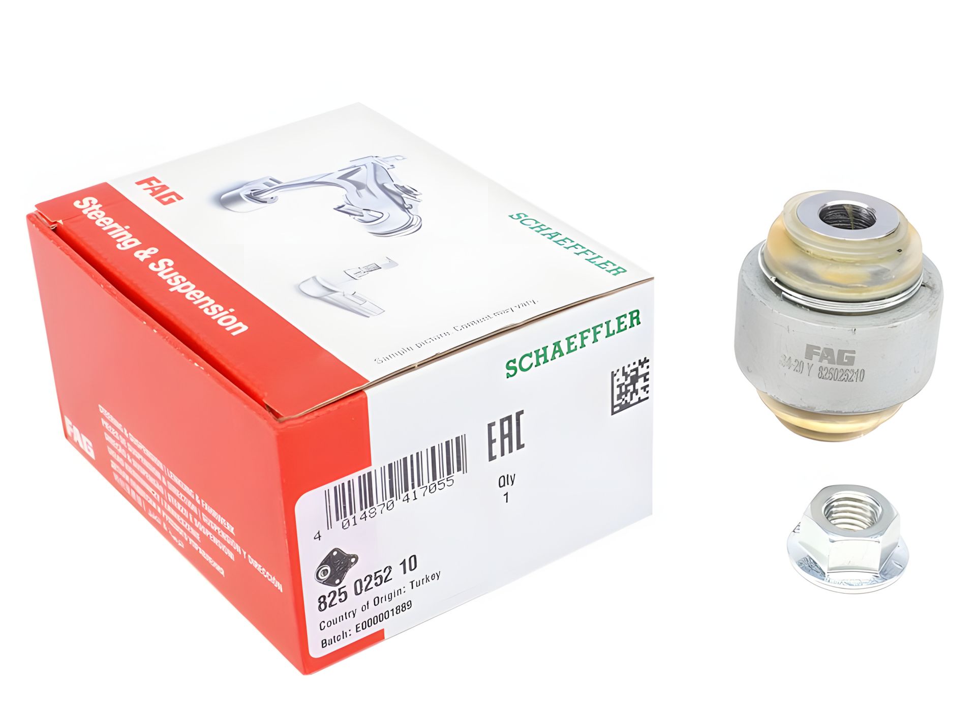 Сайлентблок SAAB 9-5, OPEL VECTRA, FAG (825025210) Сайлентблок SAAB 9-5, OPEL VECTRA, FAG (825025210)