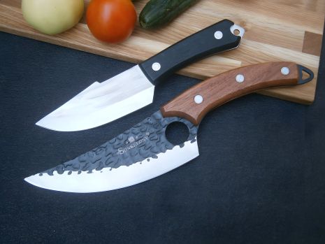 Ножи повара Sonmelony Chef RT-34 Fultang 27 см и Sakuri Chef RT-261 Fultang 21 см Ножи повара Sonmelony Chef RT-34 Fultang 27 см и Sakuri Chef RT-261 Fultang 21 см