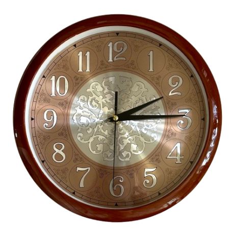 Настенные часы Классика-57 Золото Круглые (28 см) Time