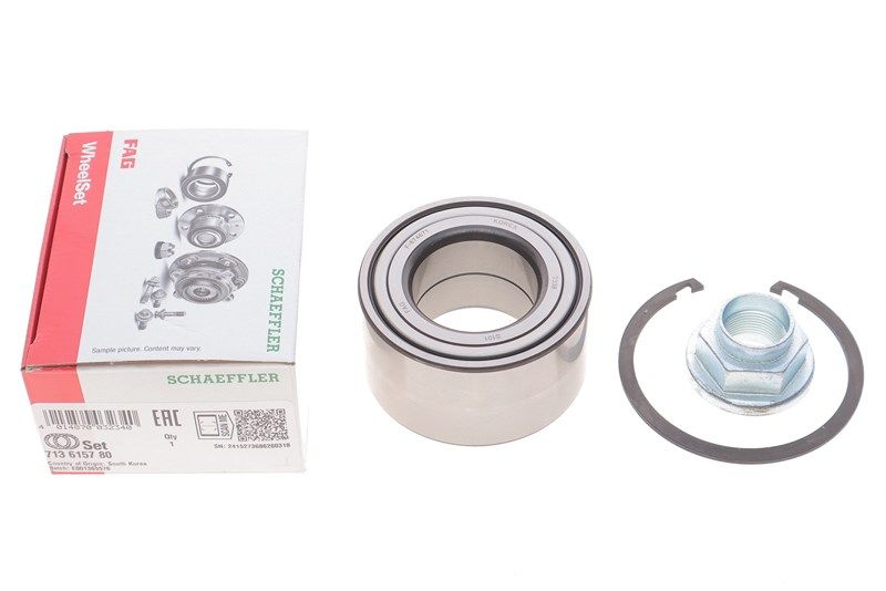 Комплект підшипника маточини MAZDA CX-7, FAG (713615780) Комплект підшипника маточини MAZDA CX-7, FAG (713615780)