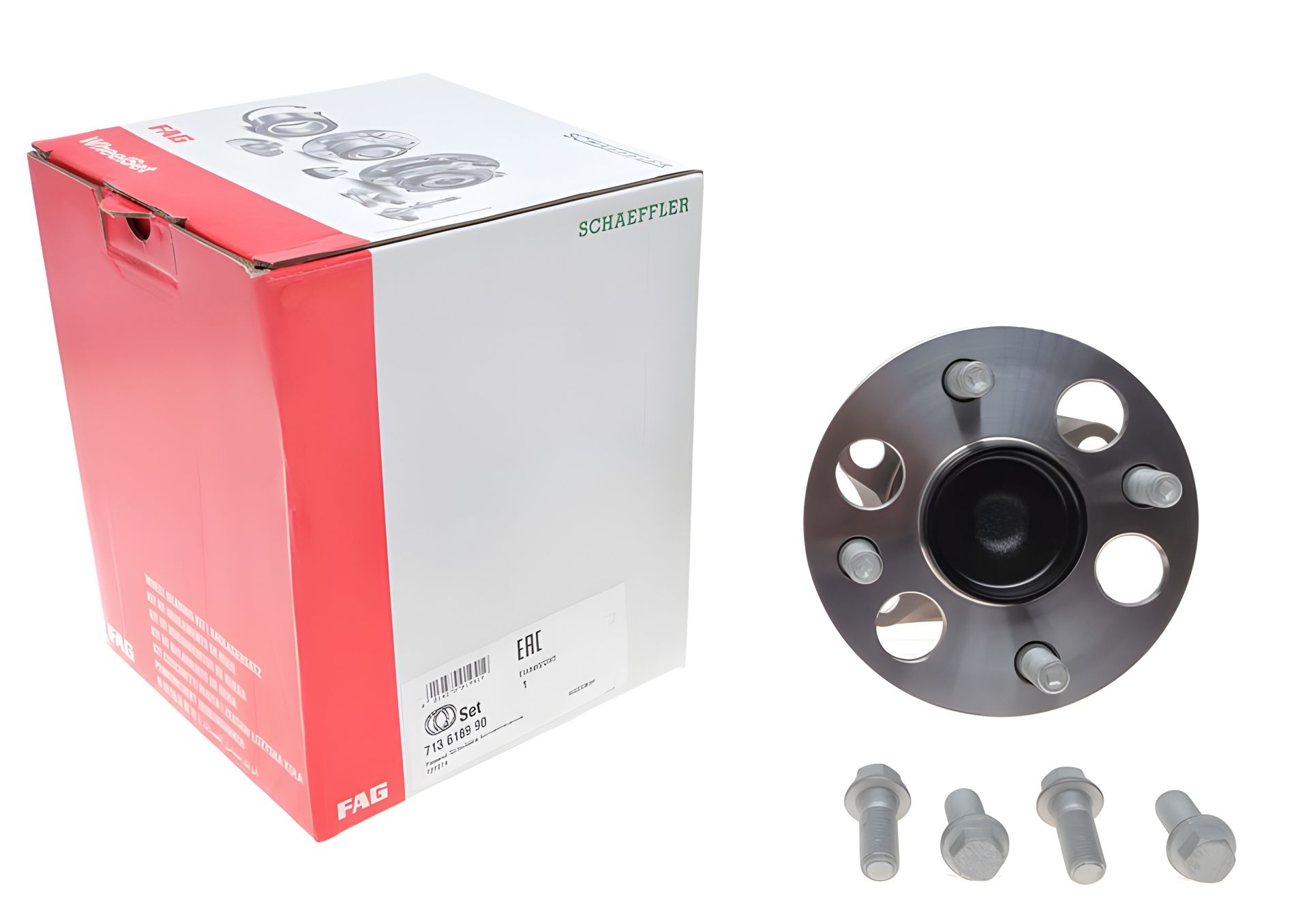 Комплект підшипника маточини FAG для TOYOTA YARIS (713618990) Комплект підшипника маточини FAG для TOYOTA YARIS (713618990)