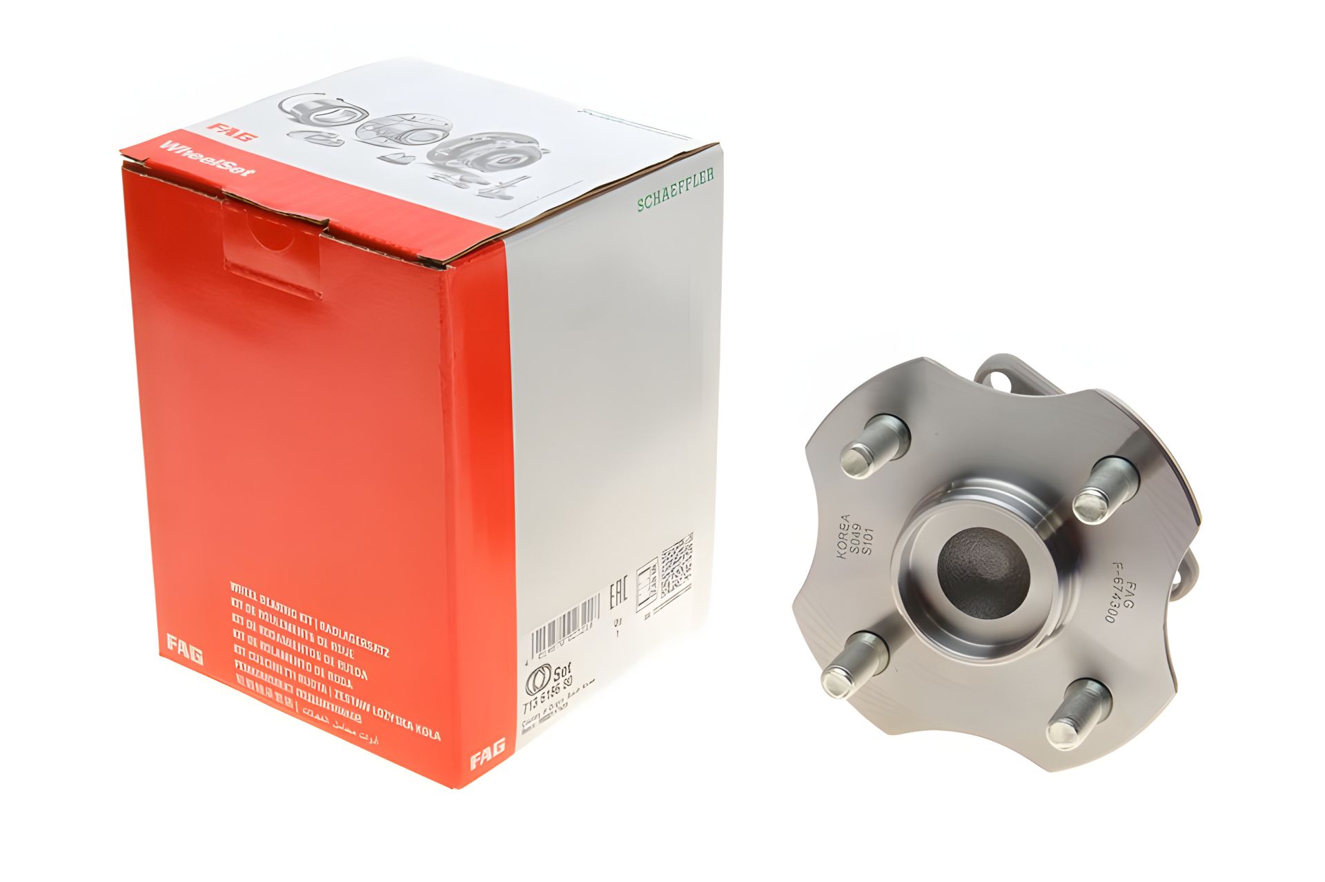 FAG (713618680) комплект маточини підшипника FAW (TIANJIN), TOYOTA ECHO FAG (713618680) комплект маточини підшипника FAW (TIANJIN), TOYOTA ECHO