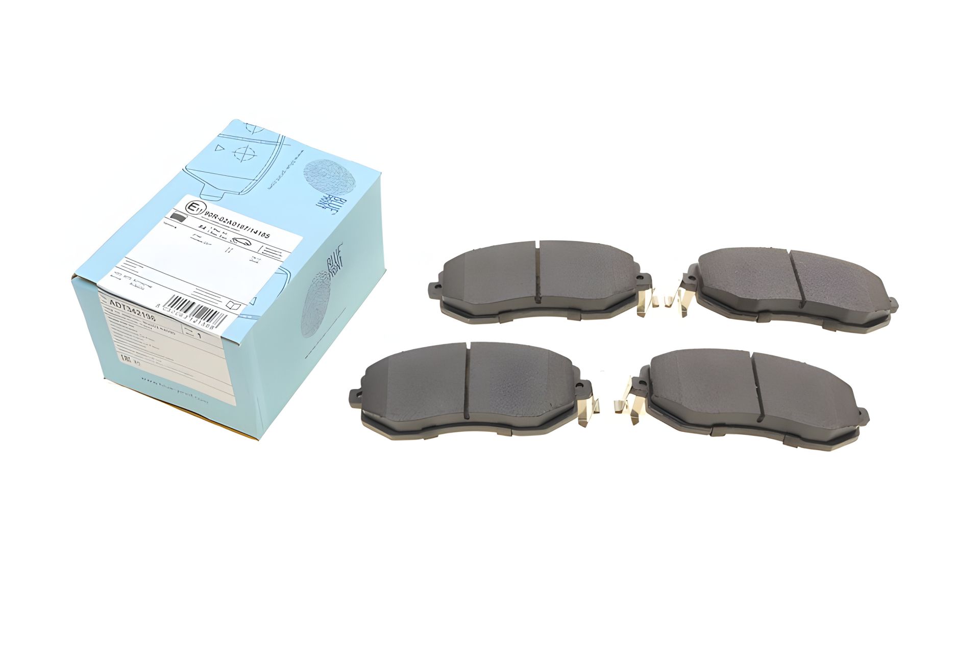 Гальмівні колодки комплект TOYOTA GT, SUBARU FORESTER, BLUE PRINT (ADT342196) Гальмівні колодки комплект TOYOTA GT, SUBARU FORESTER, BLUE PRINT (ADT342196)