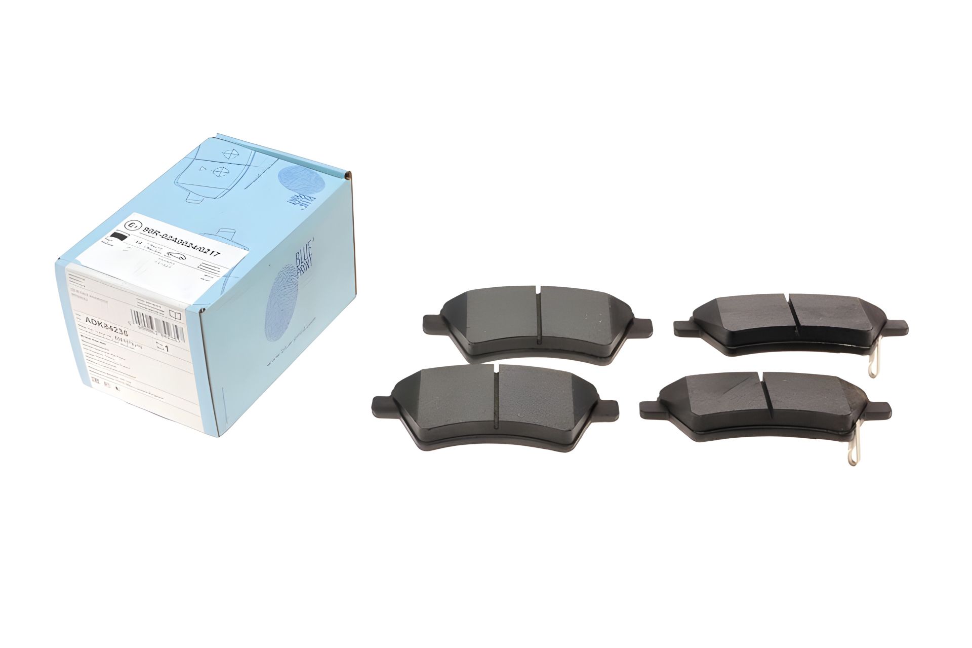 Гальмівні колодки SUZUKI SX4, FIAT SEDICI, BLUE PRINT (ADK84235) Гальмівні колодки SUZUKI SX4, FIAT SEDICI, BLUE PRINT (ADK84235)