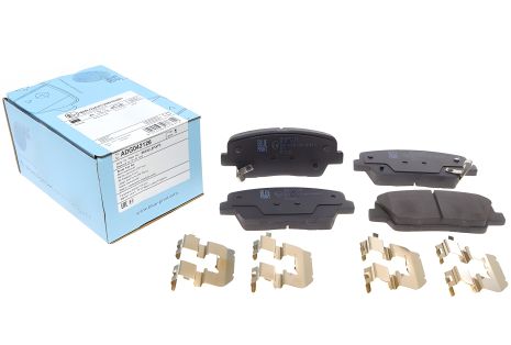 Комплект тормозных колодок, дисковый тормоз KIA BORREGO, HYUNDAI GENESIS, BLUE PRINT (ADG042126)