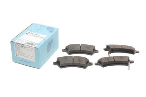 Комплект гальмівних колодок, дискове гальмо TOYOTA COROLLA, BLUE PRINT (ADT342133)