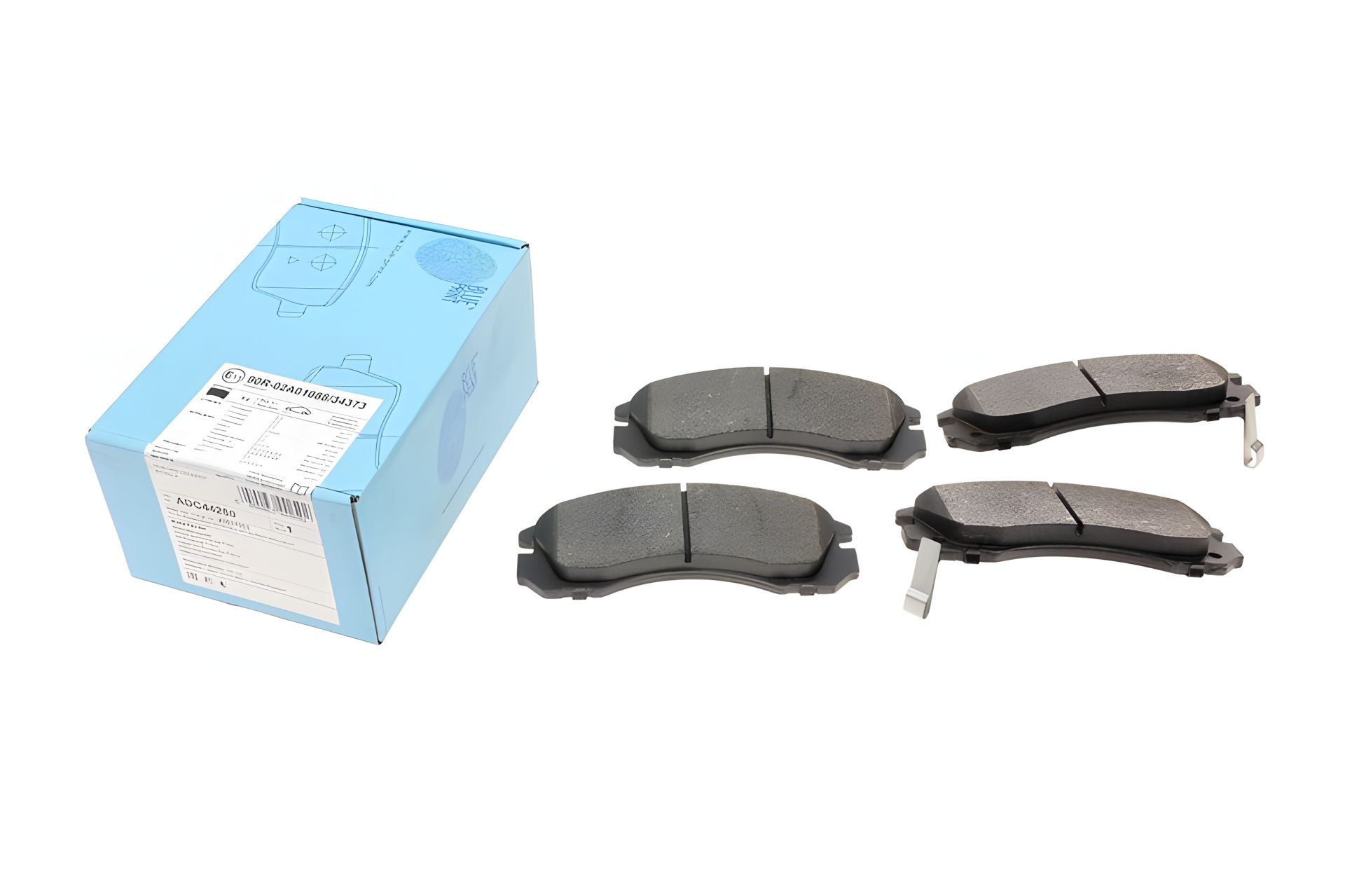 Комплект гальмівних колодок для дискового гальма PEUGEOT 4007, CITROËN C-CROSSER від BLUE PRINT (ADC44250) Комплект гальмівних колодок для дискового гальма PEUGEOT 4007, CITROËN C-CROSSER від BLUE PRINT (ADC44250)