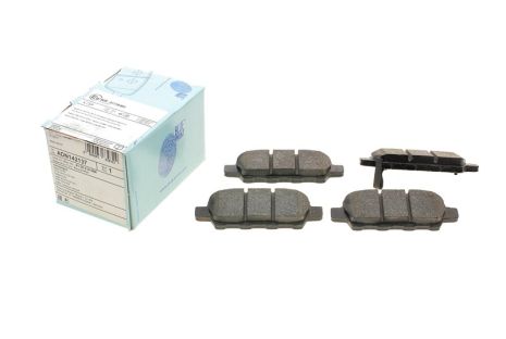 Комплект гальмівних колодок, дискове гальмо RENAULT KOLEOS, NISSAN ROGUE, BLUE PRINT (ADN142137)