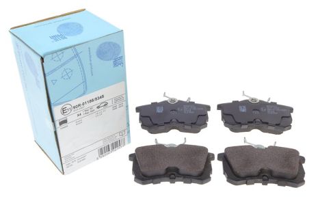 Комплект гальмівних колодок, дискове гальмо HONDA ACCORD, BLUE PRINT (ADH24257)
