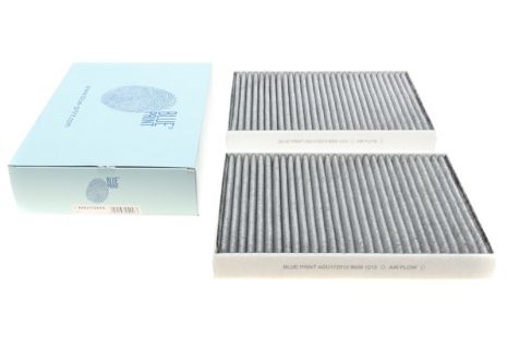 Фільтр салону MB W221 05- (вугільний) (к-кт 2 шт), BLUE PRINT (ADU172515)