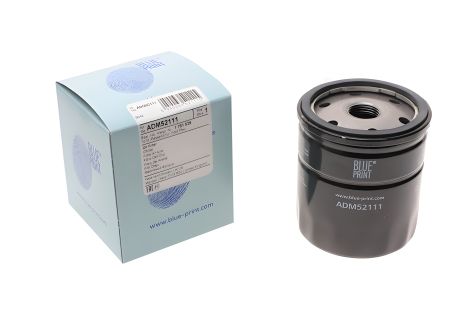 Оливи фiльтр Transit 2.3i 16V 06- /Focuc/Mondeo/Mazda 1.8/2.0 00-, BLUE PRINT (ADM52111) Оливи фiльтр Transit 2.3i 16V 06- /Focuc/Mondeo/Mazda 1.8/2.0 00-, BLUE PRINT (ADM52111)