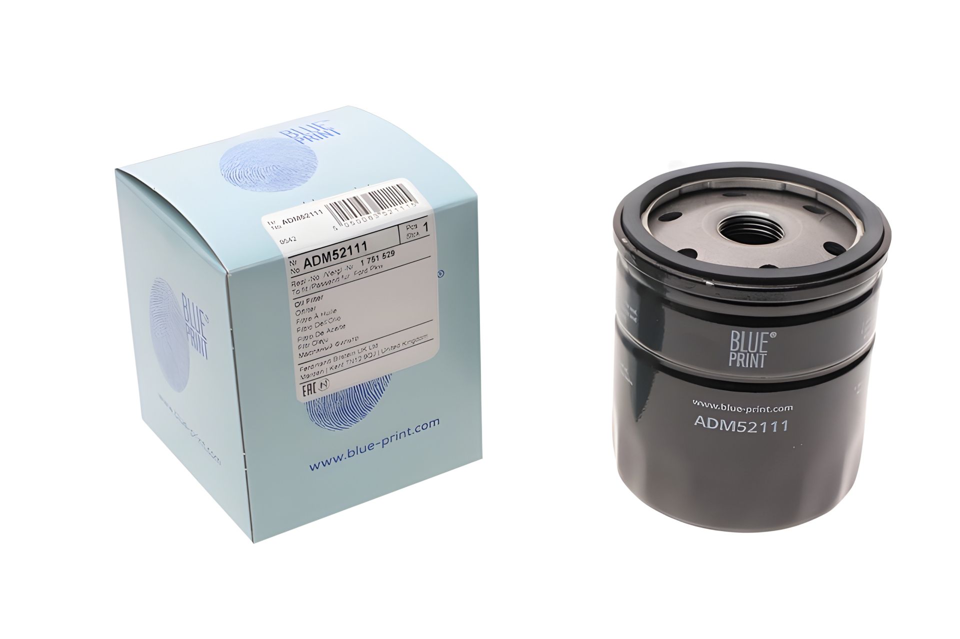 Масляный фильтр для Transit 2.3i 16V 06- /Focus/Mondeo/Mazda 1.8/2.0 00-, BLUE PRINT (ADM52111) Масляный фильтр для Transit 2.3i 16V 06- /Focus/Mondeo/Mazda 1.8/2.0 00-, BLUE PRINT (ADM52111)