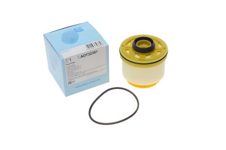 Топливный фильтр Toyota Hilux III 2.5D 05-, BLUE PRINT (ADT32381)