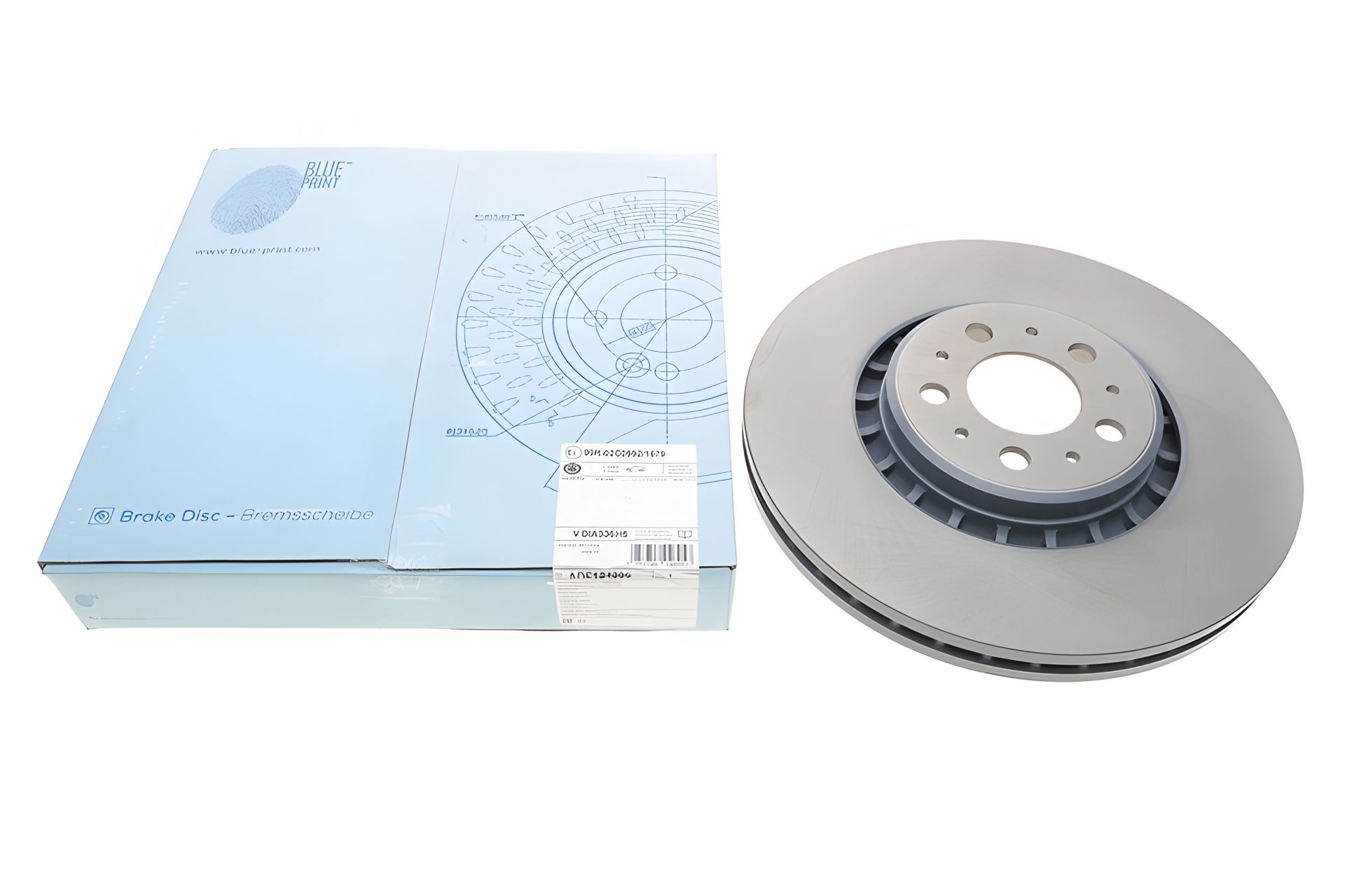 Гальмівний диск VOLVO XC90, BLUE PRINT (ADF124336) Гальмівний диск VOLVO XC90, BLUE PRINT (ADF124336)