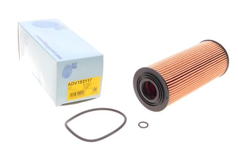 Фильтр масляный для SKODA OCTAVIA, FORD GALAXY, BLUE PRINT (ADV182117)