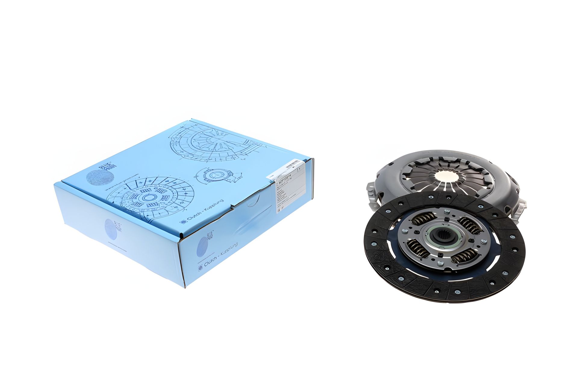 Комплект сцепления VOLVO V50, FORD FOCUS, ECOSPORT, BLUE PRINT (ADF123014) Комплект сцепления VOLVO V50, FORD FOCUS, ECOSPORT, BLUE PRINT (ADF123014)